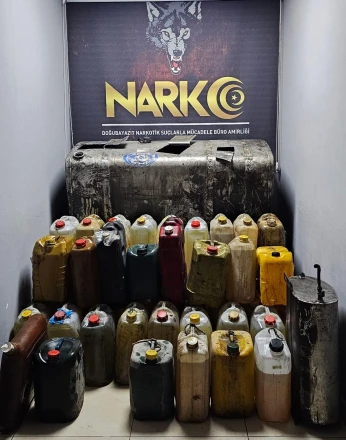 Ağrı’da tırlarda 761 kilo metamfetamin ele geçirildi