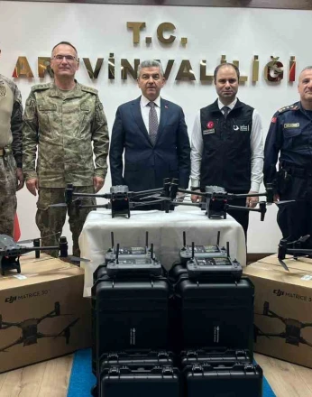 Artvin’de sınır hattında termal dron dönemi 