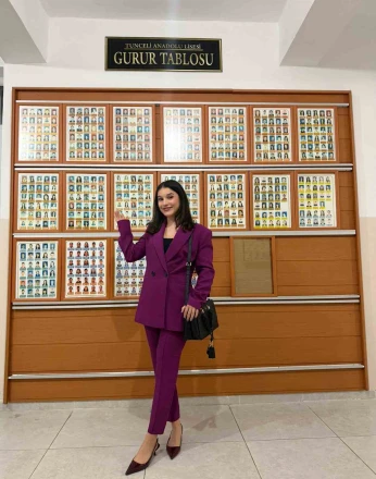 Avrupa ve dünya şampiyonu Erivan Barut, mezun olduğu okulda öğrencilerle buluştu 