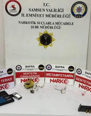 Bafra’da uyuşturucu operasyonu: 2 kişi tutuklandı