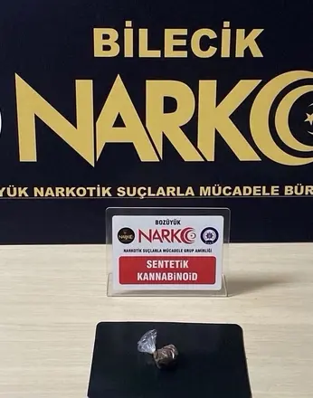 Bilecik’te uyuşturucu operasyonu: 1 şüpheli yakalandı