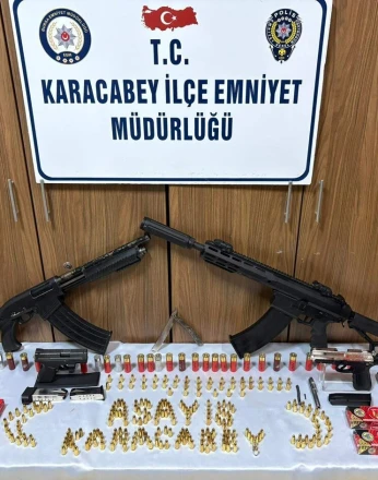 Bursa’da silah satıcılarına operasyon