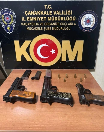 Çanakkale'de huzur uygulamalarında uyuşturucu ve göçmen kaçakçılığından 6 şüpheli tutuklandı