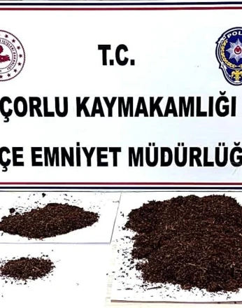 Çorlu'da uyuşturucu operasyonu: 1 tutuklama