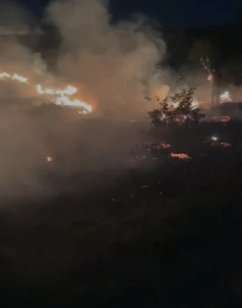 Elazığ’da otluk alanlarda çıkan yangınlar söndürüldü