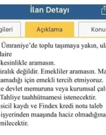 "Emekliye kiralık değildir" başlıklı ilan veren emlak şirketine idari para cezası uygulandı