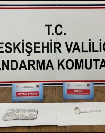 İstanbul'dan Eskişehir'e getirilen 11 gram metamfetamin ele geçirildi