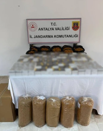 Kaçak tütün operasyonu