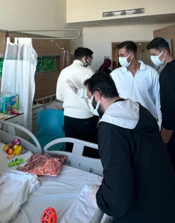 Karaman'da lösemi hastası çocuklar sevindirildi