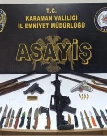 Karaman polisinin asayiş uygulamaları devam ediyor: 11 tutuklama