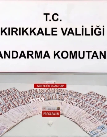 Kırıkkale’de jandarmadan uyuşturucu operasyonu: 1 gözaltı