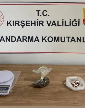 Kırşehir’de uyuşturucu operasyonu