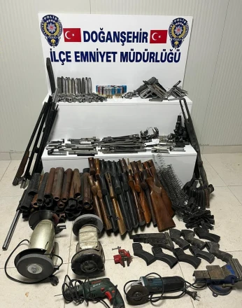 Malatya’da ruhsatsız silah operasyonu: 1 tutuklama
