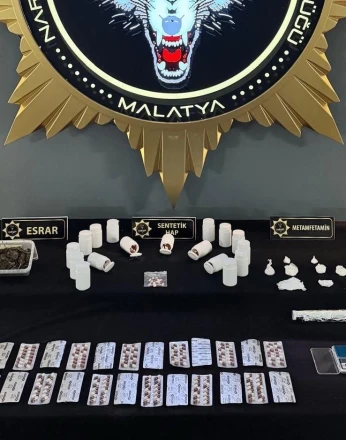 Malatya’da uyuşturucu operasyonu: 14 gözaltı