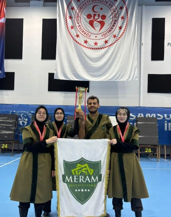 Meram’ın genç okçuları Türkiye 3.sü oldu