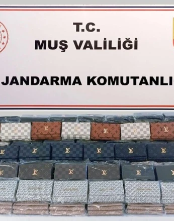 Muş'ta 1 milyon 220 bin liralık sahte cüzdan ele geçirildi