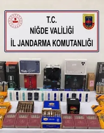 Niğde'de Kaçak Ürün Operasyonu