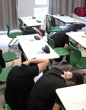 Okullarda afet alarmı: 3 milyon öğrenci aynı anda tatbikat yaptı