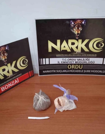 Ordu’da uyuşturucu operasyonlarında 3 tutuklama