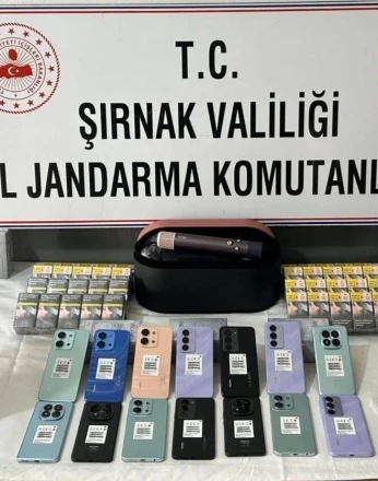 Şırnak’ta jandarma ekiplerinden 20 milyonluk kaçakçılık operasyonu