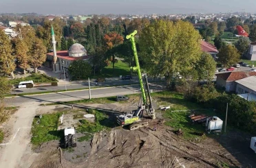 1 milyon kitaplı Şehir Kütüphanesi için ilk kazma vuruldu 