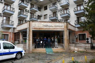1 yıldır kapalı olan Emet Termal Otel tahliye edildi 