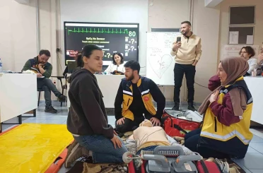 112 personeli eğitimden geçti 