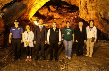 16 bin 500 yıllık geçmişe sahip kazı alanında inceleme 