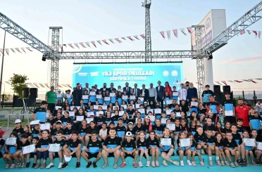16 branştan 36 bin çocuk spor eğitim aldı 