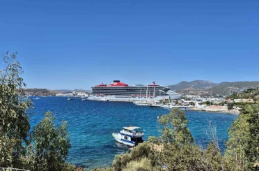 2 bin 521 yolcuyla Bodrum’a geldi 