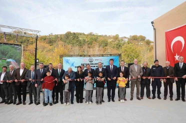 20 milyon liraya mal olan spor kompleksi törenle açıldı 