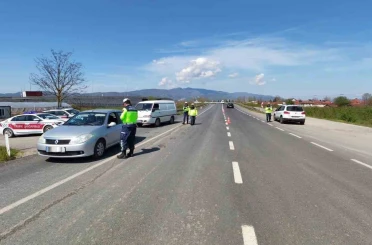 201 araç trafikten men edildi 