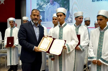 22 hafız için icazet merasimi