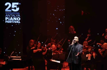 25. Uluslarararası Antalya Piyano Festivali konserle başladı 
