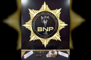 3 kiloya yakın uyuşturucunun Bayburt’a girişi engellendi