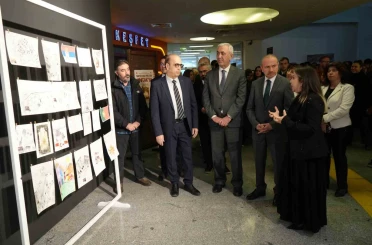 30 ülkeden 350 sanatçı posta sanatıyla "asrın felaketi"ni anlattı 