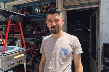 30 yıldır soba, mangal ve barbekü üretimi yapıyor 