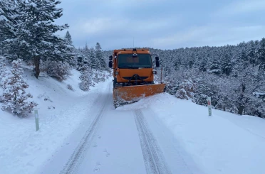 31 ilçede 790 araçla kar ile mücadele gerçekleşti