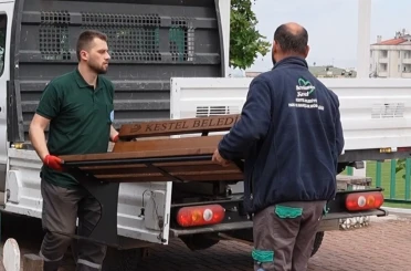 320 kent mobilyası Kestel’in yaşam alanlarına değer kattı 
