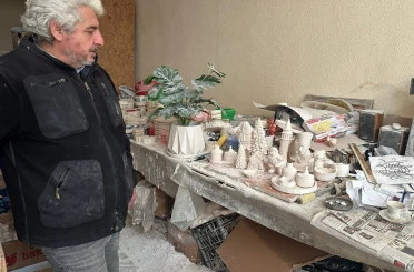 36 Yıllık tutku: Alçıdan biblo sanatını yaşatıyor 