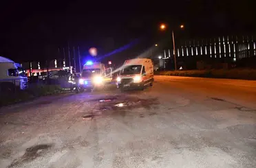 45 günlük evli çiftin yaşadığı kazada kafasından darbe alan koca ağır yaralandı
