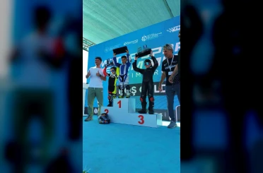 5 yaşındaki sporcu Türkiye Süpermoto Şampiyonası’nda şampiyonluğa ulaştı 
