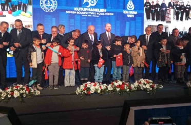 50. Yıl Kütüphaneleri deprem bölgesinde hizmete açıldı 