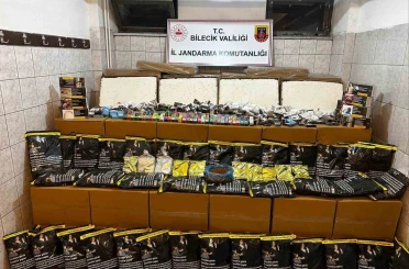 570 bin adet makaron ele geçirildi 