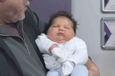 6 kilo 150 gram bebek dünyaya geldi 