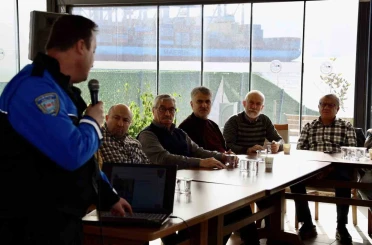60+ Aktif Yaşlanma Kulübü’nde güvenlik bilgilendirme programı 