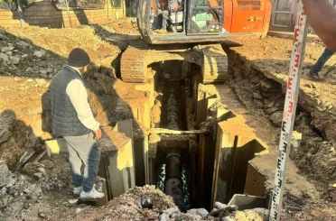 7 metreden Bizans sütunu çıktı 