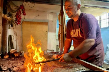 70 derecelik ateşte 35 yıllık mesai 