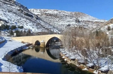 847 yıllık Haburman Köprüsü, ilk günkü ihtişamı ile ayakta 