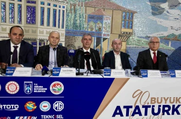 90. Büyük Atatürk Koşusu’nun tanıtım toplantısı gerçekleştirildi 